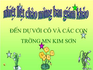 Bài giảng mầm non lớp Lá - Bài: Xé dán cá đang bơi