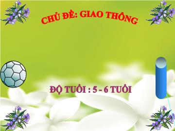 Bài giảng mầm non lớp Lá - Lĩnh vực: Phát triển nhận thức - Hoạt động: Nhận biết và phân biệt - Đề tài: Khối cầu - Khối trụ