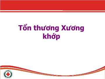 Tập huấn về Tổn thương xương khớp