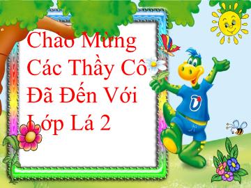 Bài giảng Mầm non Lớp Lá - Chủ đề: Nghành nghề - Đề tài: Làm quen chữ cái 