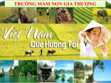 Bài giảng Mầm non Lớp Lá - Đề tài: Việt Nam quê hương tôi