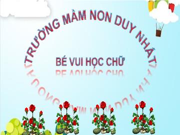 Bài giảng Mầm non Lớp Lá - Chủ đề: Nước và các hiện tượng tự nhiên. Đề tài: Làm quen chữ cái g, y - Nguyễn Thị Loan