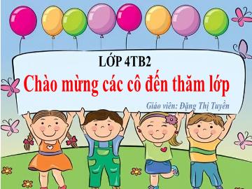 Bài giảng Mầm non Lớp Chồi - Truyện 