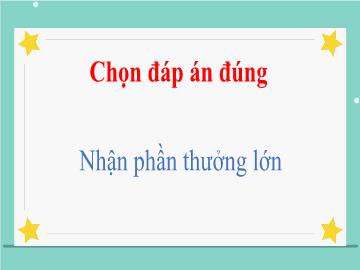 Bài giảng Mầm non Lớp Lá - Câu hỏi Trắc nghiệm: Bài thơ bó hoa tặng cô