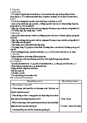 Giáo án Stem Mầm non Lớp Lá - Đề tài: Làm quen chữ cái u,ư - Mã Thanh Ngọc