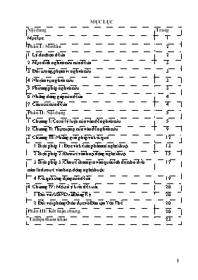 Một số biện pháp dạy trẻ mẫu giáo 4 – 5 tuổi đọc thơ diễn cảm