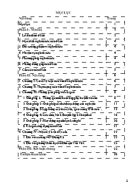Một số biện pháp phối hợp với phụ huynh trong việc tổ chức hiệu quả các hoạt động trải nghiệm cho trẻ tại Trường Mầm non
